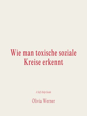 cover image of Wie man toxische soziale Kreise erkennt